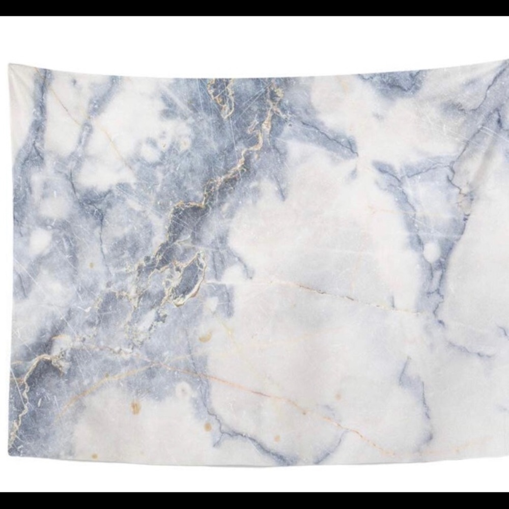 Wall Tapestry Gray Marble